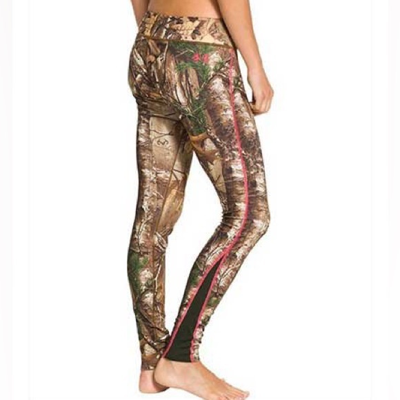 Under Armour Scent Control ColdGear Camo leggings sz: Med - Picture 1 of 8